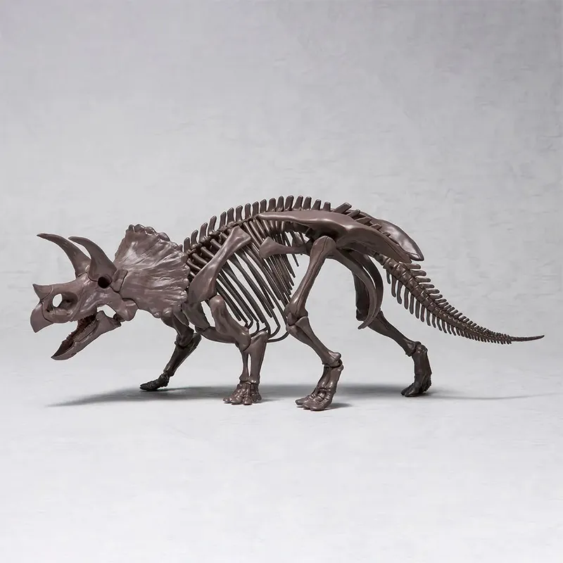 BANDAI 1 32 Imaginary Skeleton Triceratops Fossil Model Kits-1