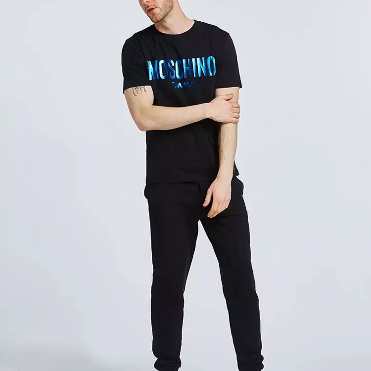 MOSCHINO T Shirts Unisex Black-4