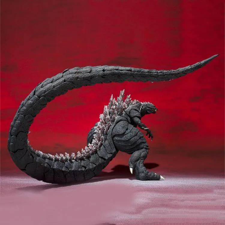 BANDAI S.H.Monsterarts Godzilla Singular Point Godzilla Ultima Figure Black-3