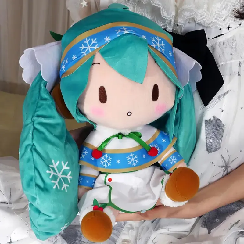 SEGA Hatsune Miku Snow Miku SNOW MIKU 2015 Dolls Plush Doll 30cm High-1