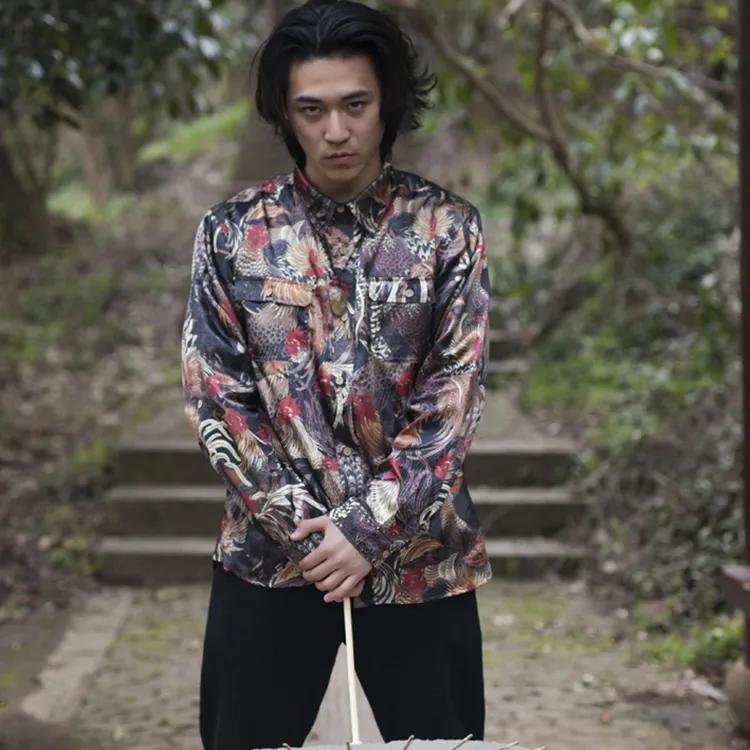 Shirts Unisex All over Rooster Color-2