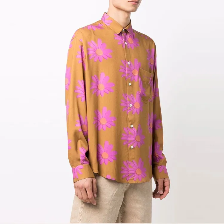 Jacquemus Shirts Men Brown-1