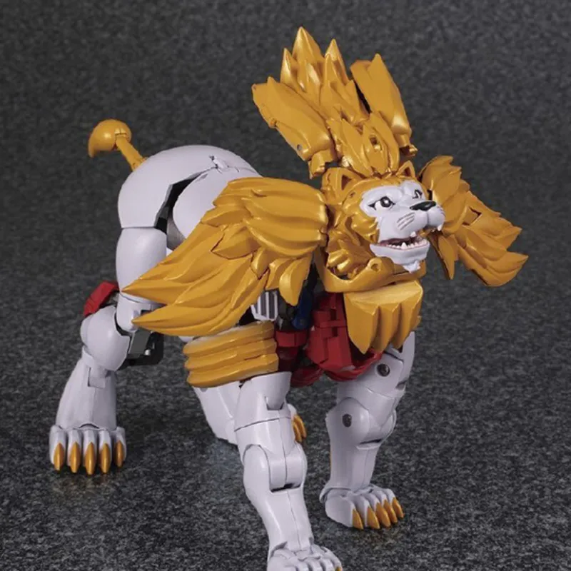 TAKARA TOMY Transformers Master Level BW Super Warrior Beast Wars MP48 White Lion Optimus Prime Assembled Models 18cm-7