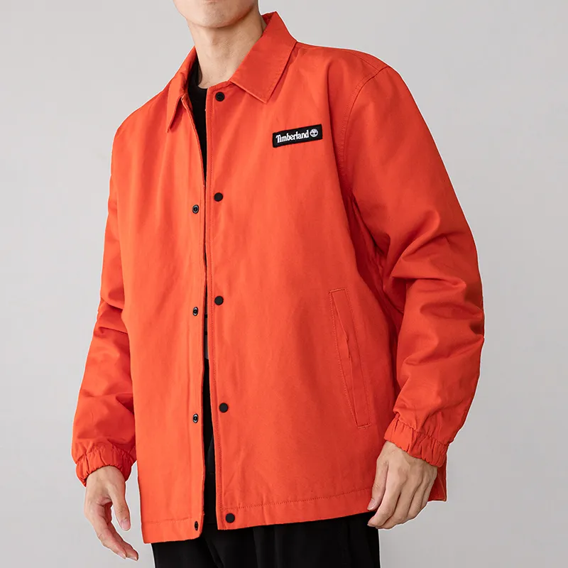 Timberland Puffer Jacket Men's Orange Red-4