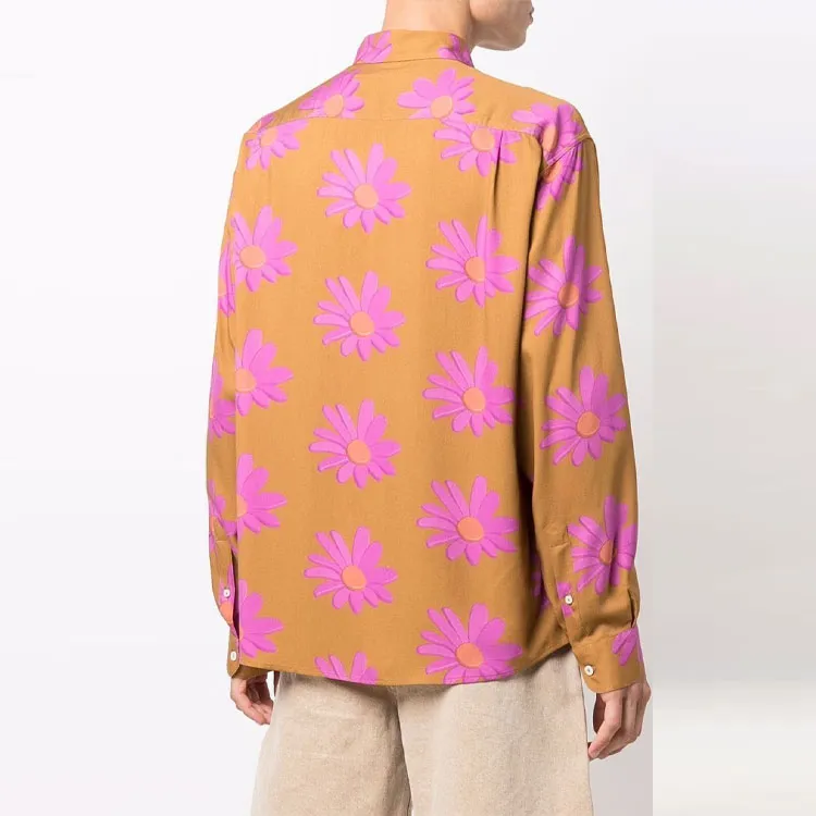 Jacquemus Shirts Men Brown-2