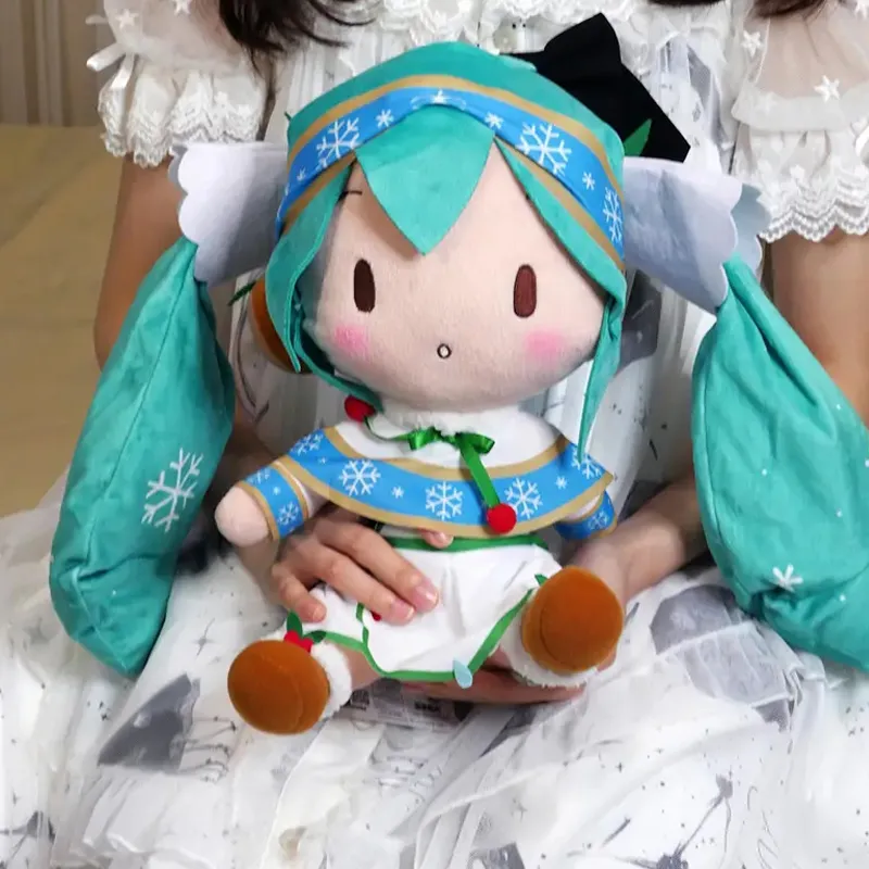 SEGA Hatsune Miku Snow Miku SNOW MIKU 2015 Dolls Plush Doll 30cm High-3