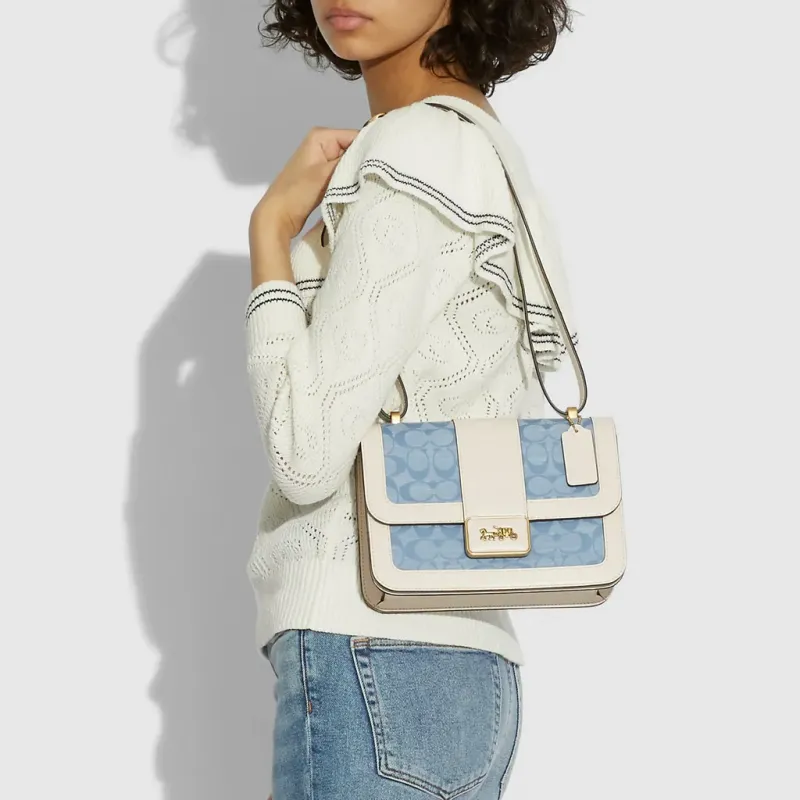 COACH Alie Shoulder Bags-4