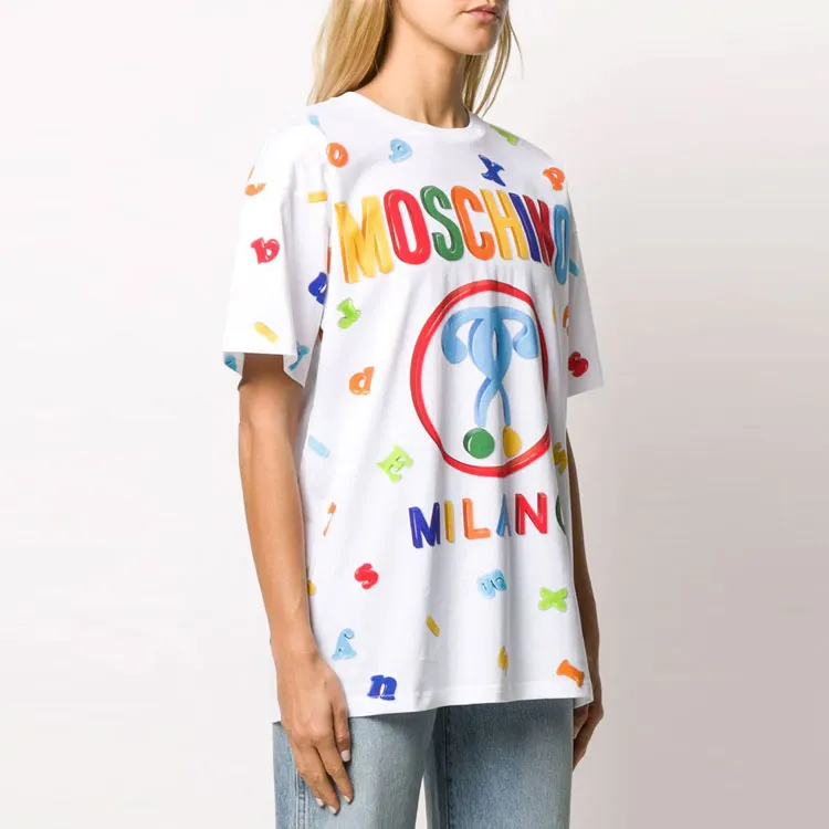 MOSCHINO T Shirts Women's White-2