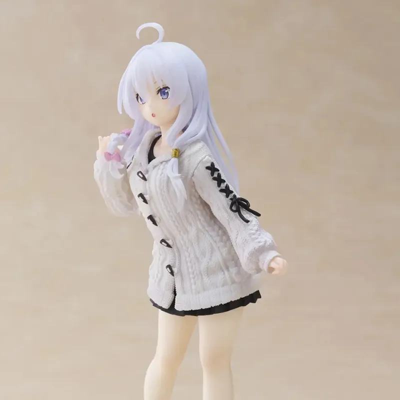TAITO Coreful Wandering Witch  The Journey Of Elaina Elaina Home Sweater Ver. Bonus Gifts 18cm-3