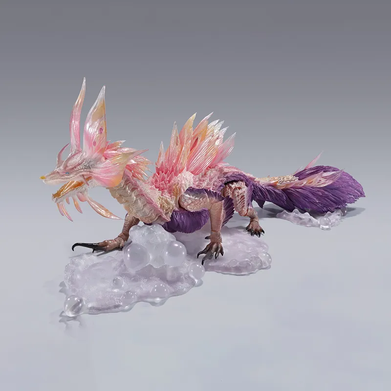BANDAI S.H.MonsterArts Monster Hunter Characters, Foxy Dragon, Length 31cm Action Figures-1
