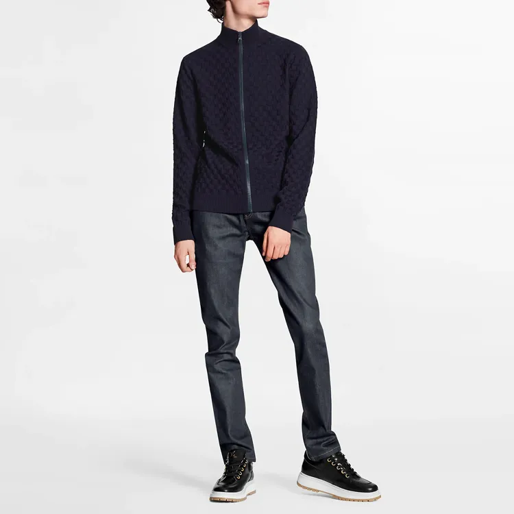 LOUIS VUITTON FW21 Knitwear Men's Dark Blue-2