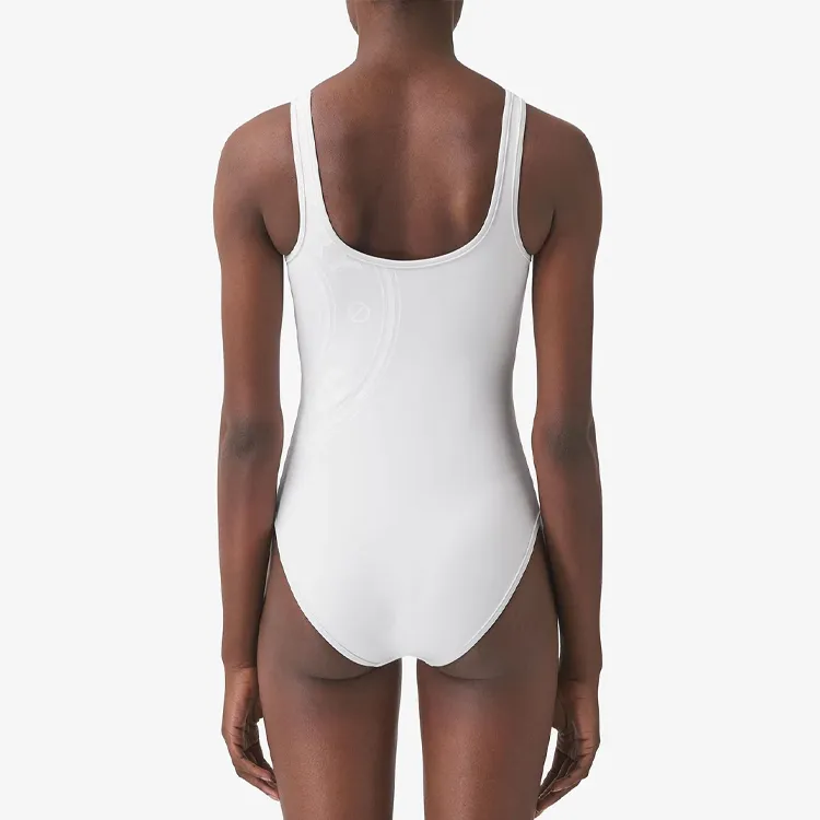 Burberry One piece Swimsuit Women's White-3