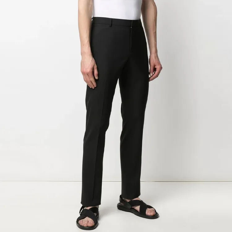 Valentino Cargo Pants Men Black-2