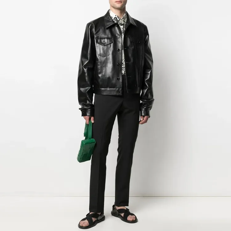 Valentino Cargo Pants Men Black-1