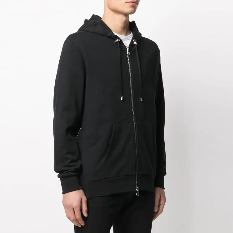 BALMAIN Sweatshirts Men Black-3