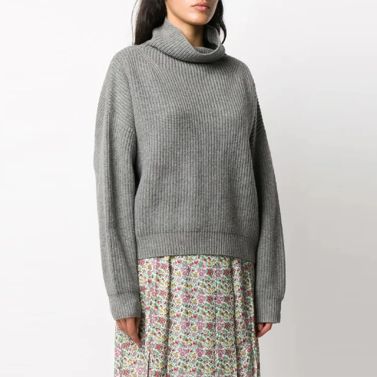 ISABEL MARANT FW21 Fitted Sweater Women's Dark Gray-3