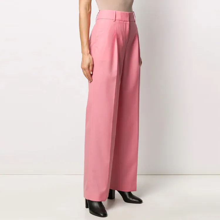 Givenchy Wool Trousers 'Flamingo'-2