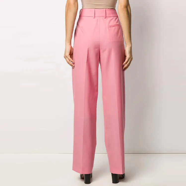 Givenchy Wool Trousers 'Flamingo'-3