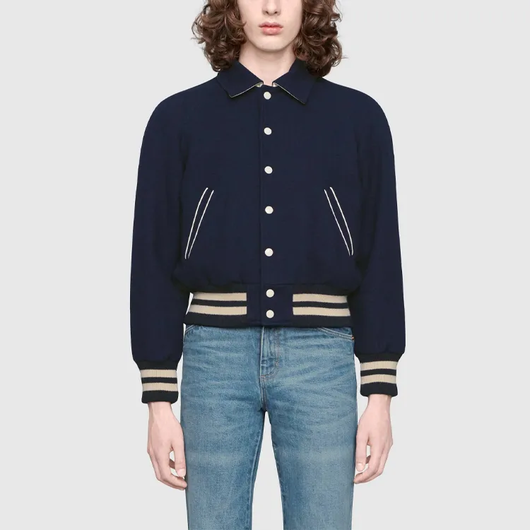 GUCCI Jackets & Coats Men's Blue-3