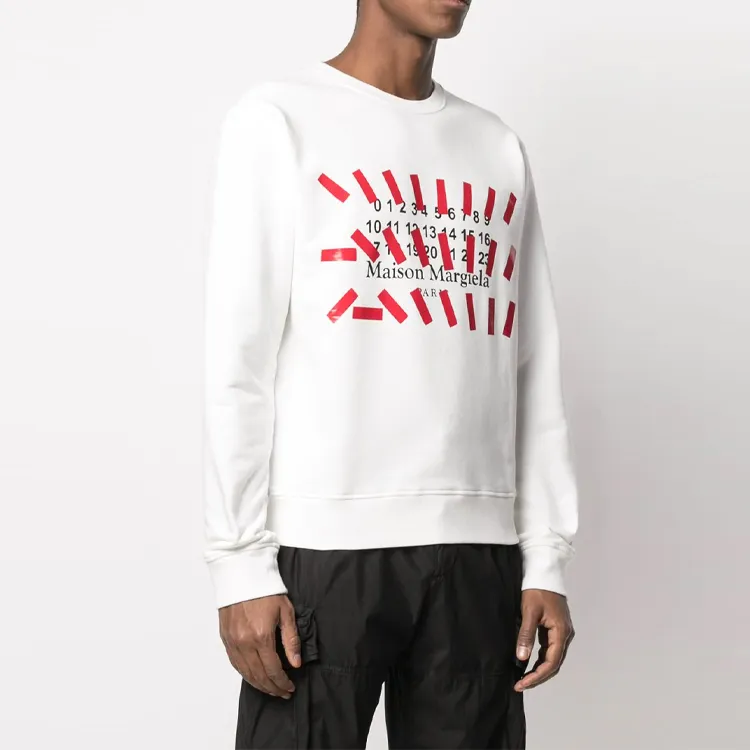 Maison Margiela Sweatshirts Men White-3