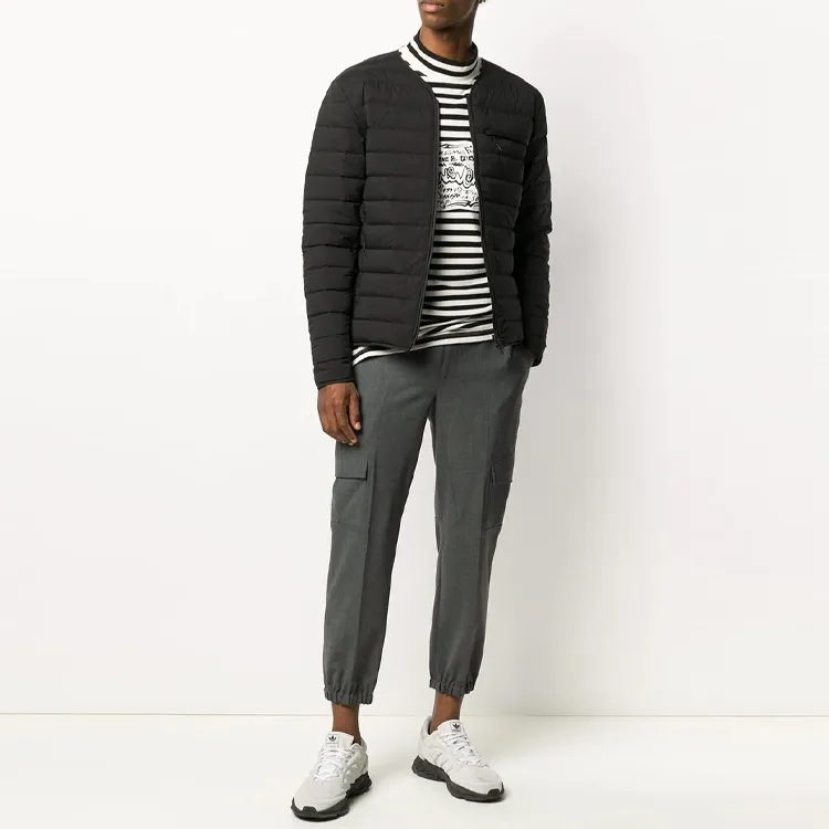 Y 3 Down Jackets Men Black-1