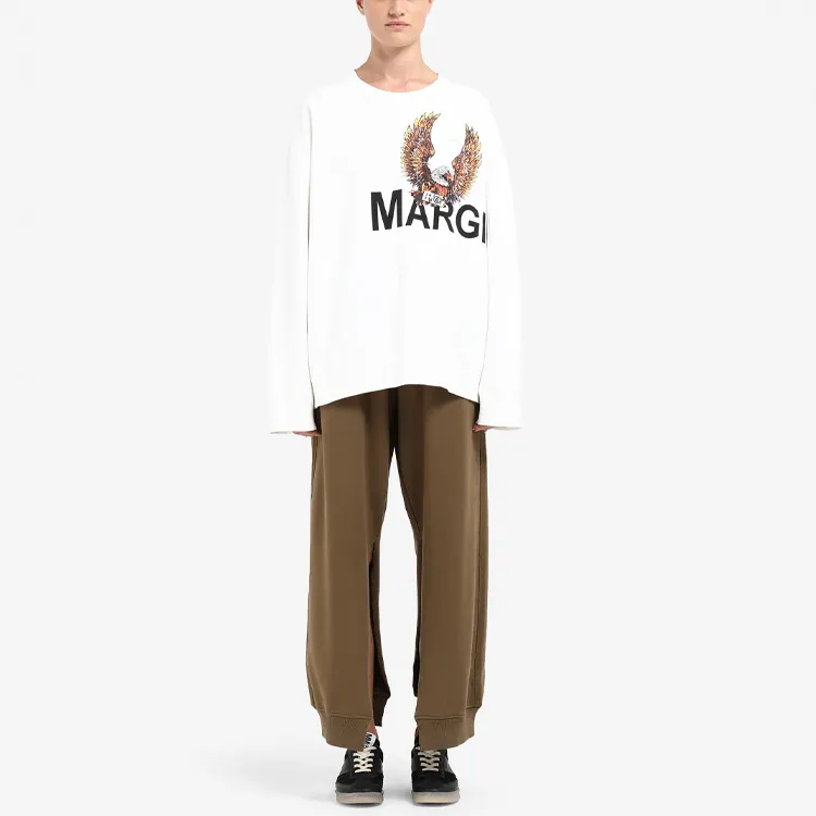 MM6 Maison Margiela Sweatshirts Women's White-1