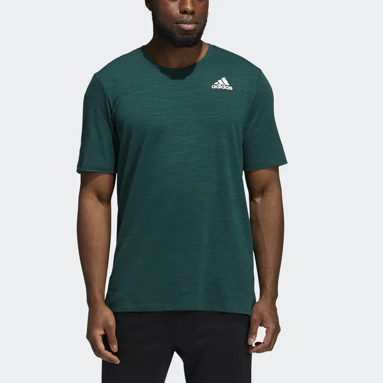 Adidas T-Shirts Men Dark Green-1