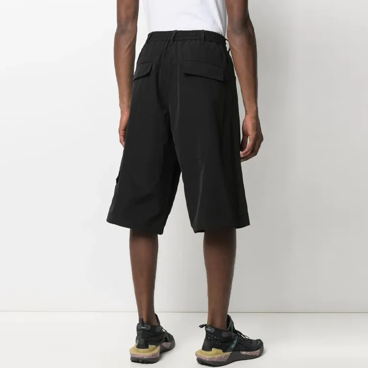 Y 3 Casual Shorts Men Black-3