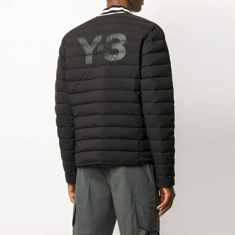 Y 3 Down Jackets Men Black-3