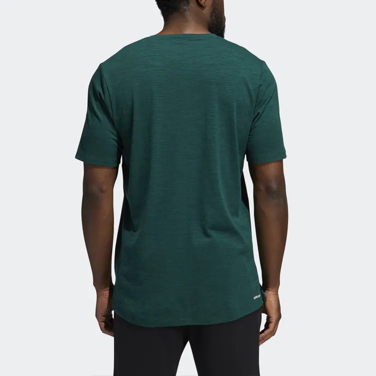 Adidas T-Shirts Men Dark Green-2