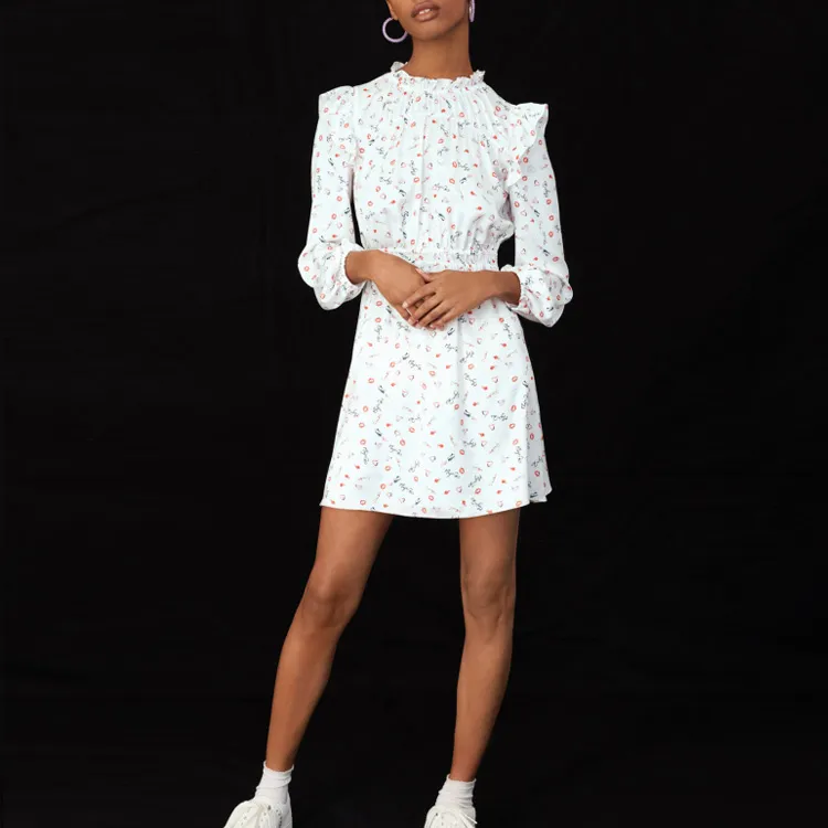 Maje Long Sleeved Dresses Women's White-1