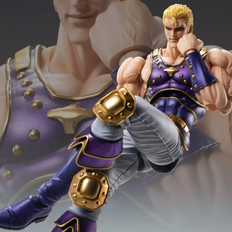 MEDICOS Fist Of The North Star Characters Medicos Super Likable Action Figure Shalashar Action Figures 17.5cm-4