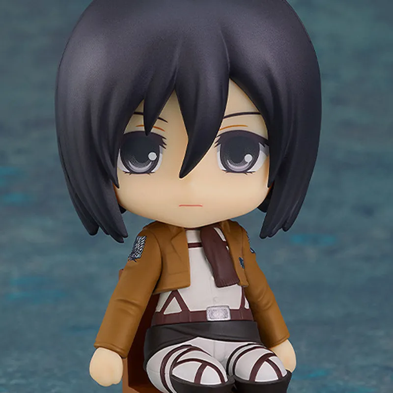 GSC Swacchao! Attack On Titan Mikasa Ackerman Clay Figure Chibi Figures 9cm-4