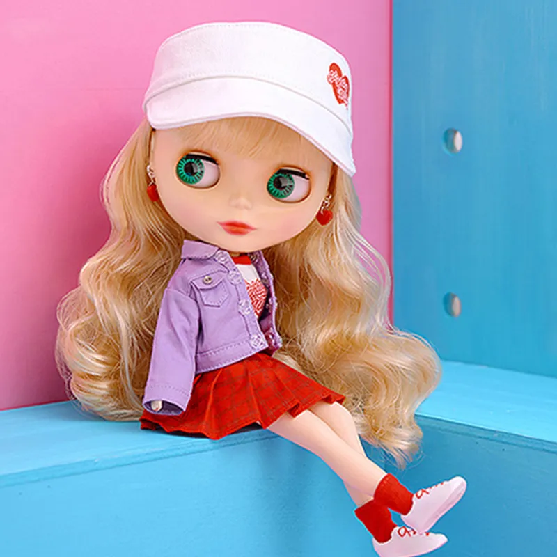 GSC Blythe Fighting Milk Saranghae Ball Jointed Dolls 30cm-3