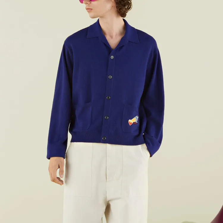 GUCCI Lovelight Series Sweater Men's Blue-3
