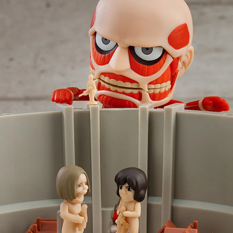 GSC Clayman No.1925 Attack On Titan Giant Size New Version Set Chibi Figures 10cm-2