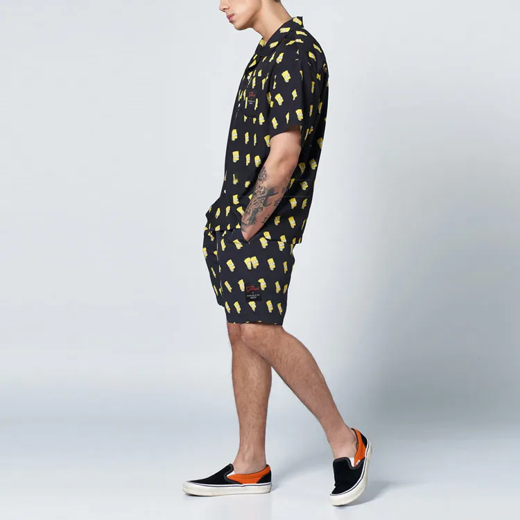 Acme De La Vie/ADLV Simpsons Fitted Shorts Unisex Black-4