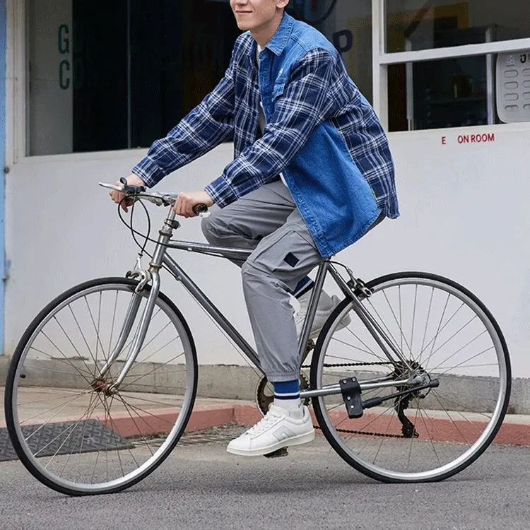 LiNing Sports Trend Series Shirt Fall Unisex Blue-6