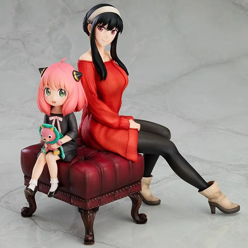 GSC 1 7 Anya Forger 1/7 SPY X FAMILY Yor And Anya Scale Figures 19cm-2