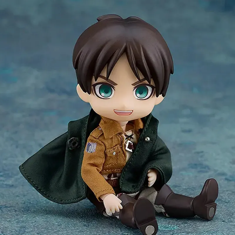 GSC Clay Doll, Attack On Titan, Eren Yeager Chibi Figures 14cm-3