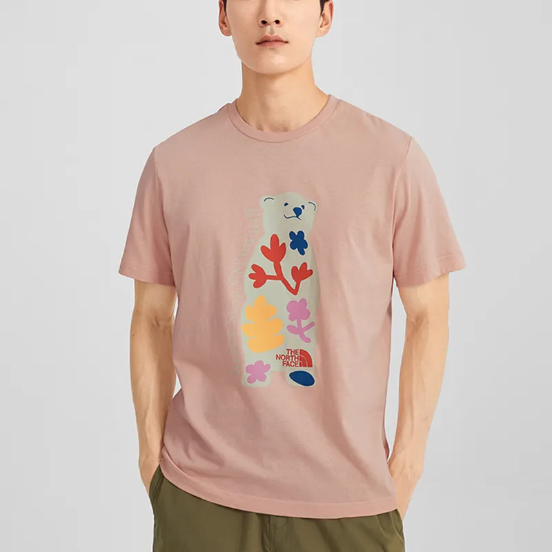 THE NORTH FACE T Shirt Unisex Pink-2