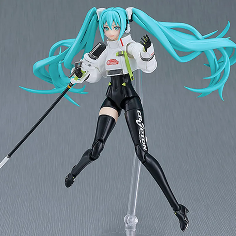 GSC Moderoid Hatsune Miku RACING MIKU2022ver. Action Figures 16cm-3