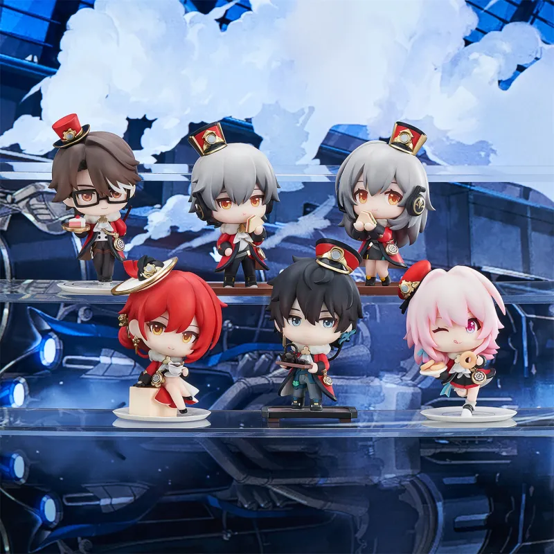 MIHOYO Honkai Star Rail, New Year Tea Party Theme On The Train Chibi Figures 7cm/7.1cm/7.3cm/7.4cm/7.6cm/7.7cm/7.8cm-4