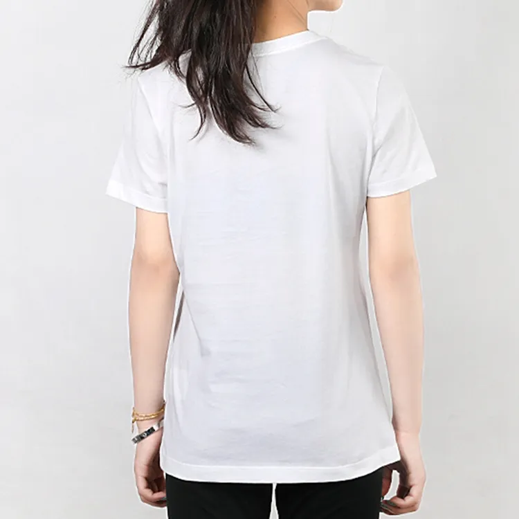 Nike Set in Sleeve T Shirt Women's White-2