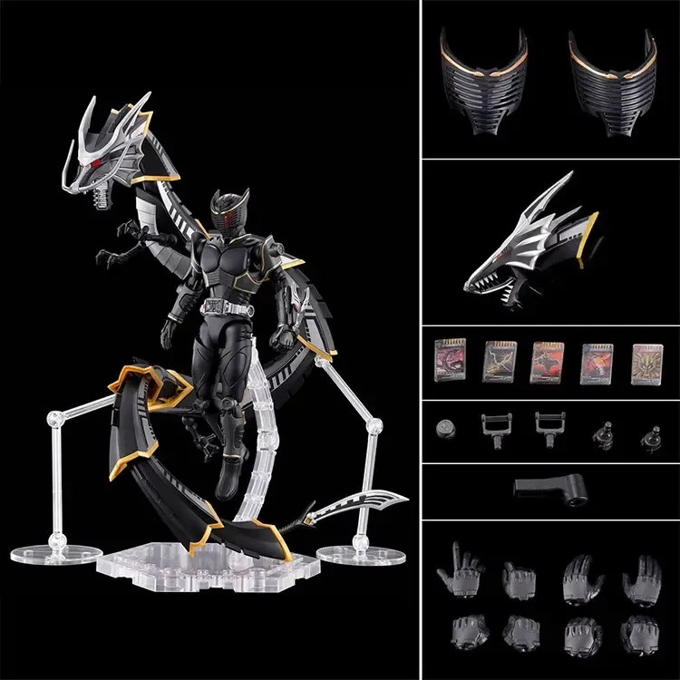 BANDAI Figure rise Standard Kamen Rider Ryuki Dragon Fang PB Limited Model Kits 15cm-4