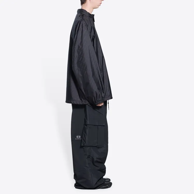Balenciaga Jackets Men Black-4
