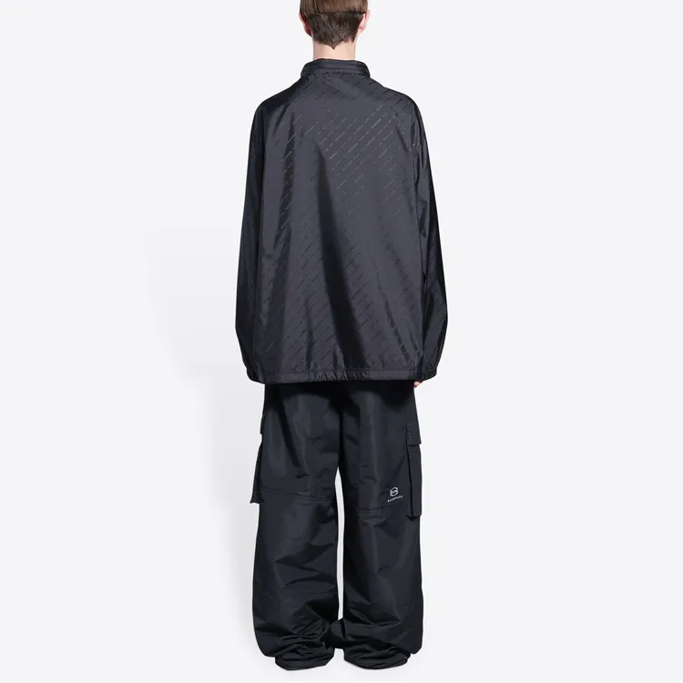 Balenciaga Jackets Men Black-3