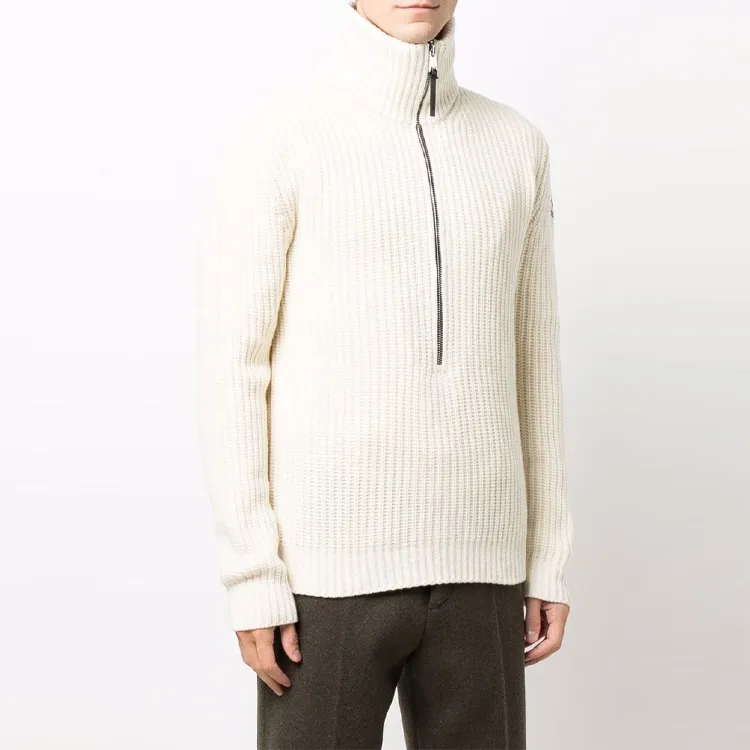 Moncler Sweaters Men White-3