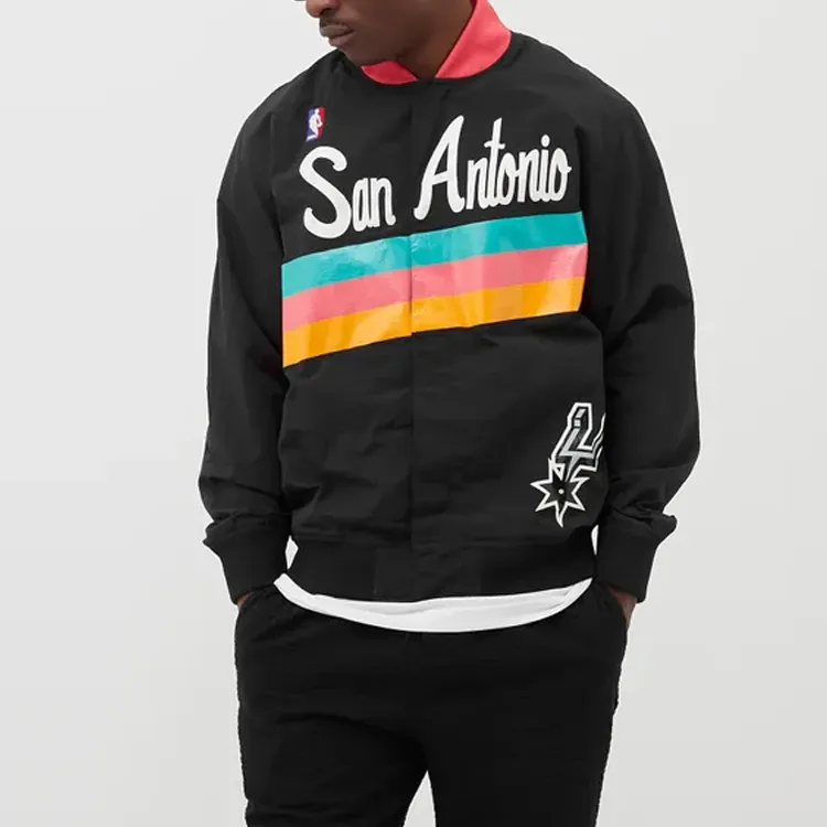 Mitchell & Ness 'NBA San Antonio Spurs 94 95' Warm up Jacket-1