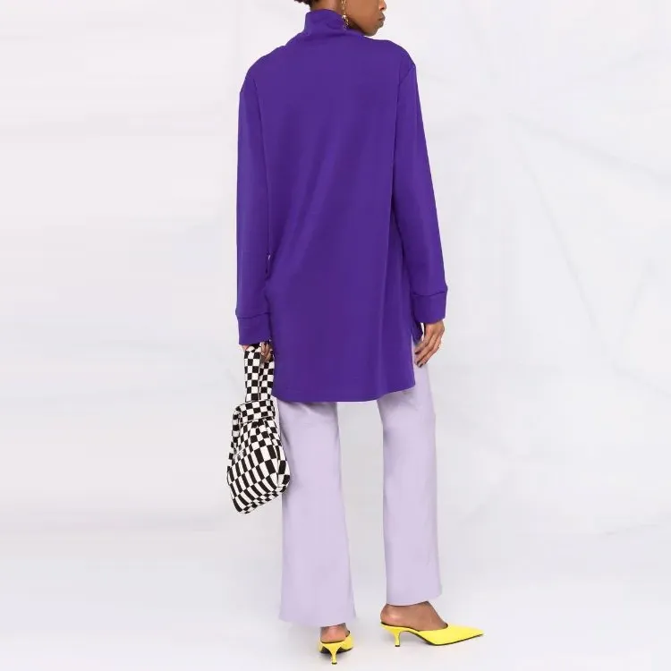 MARNI FW21 Loose Fit Sweater Women's Purple-2